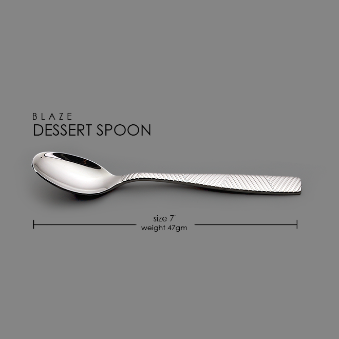 Blaze Dessert Spoon (6 pieces)