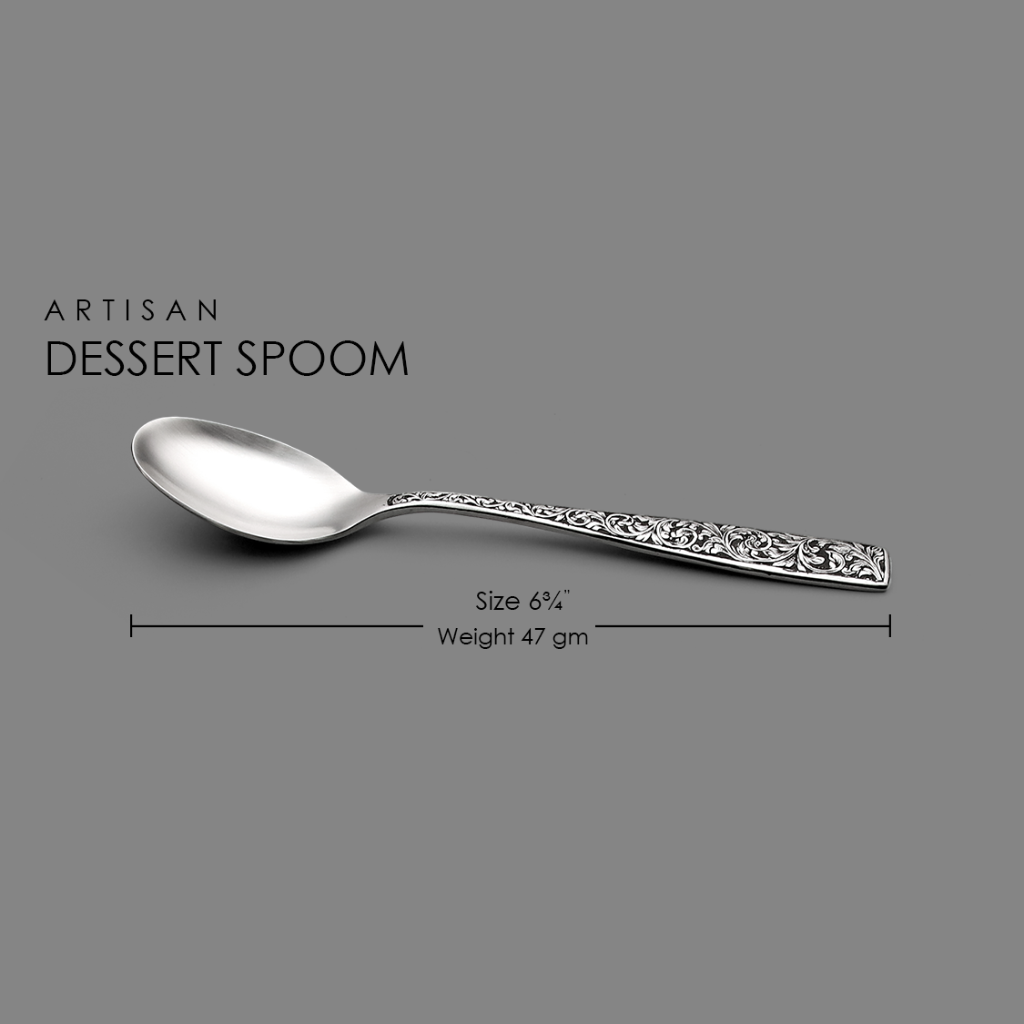 Artisan Dessert Spoon (6 pieces)