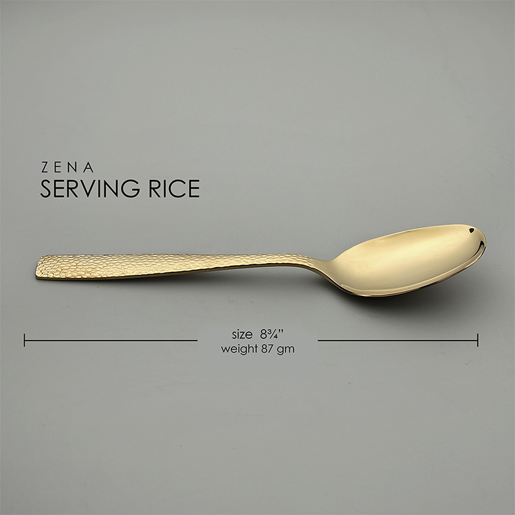 Sterling Serving Rice Spoon (2 pieces)
