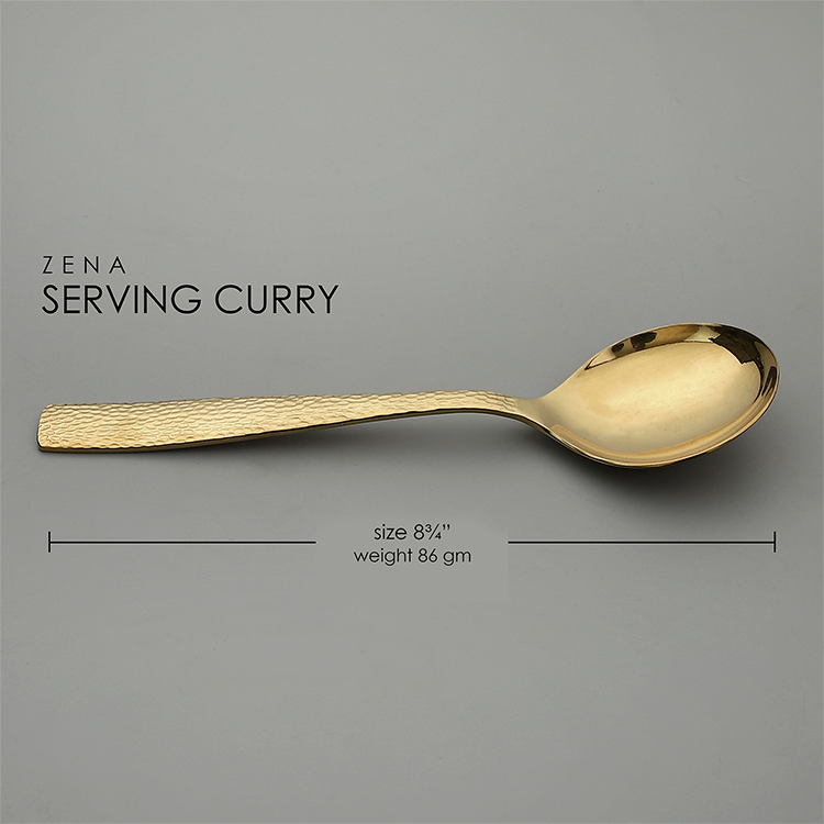 Sterling Serving Curry Spoon (2 pieces)