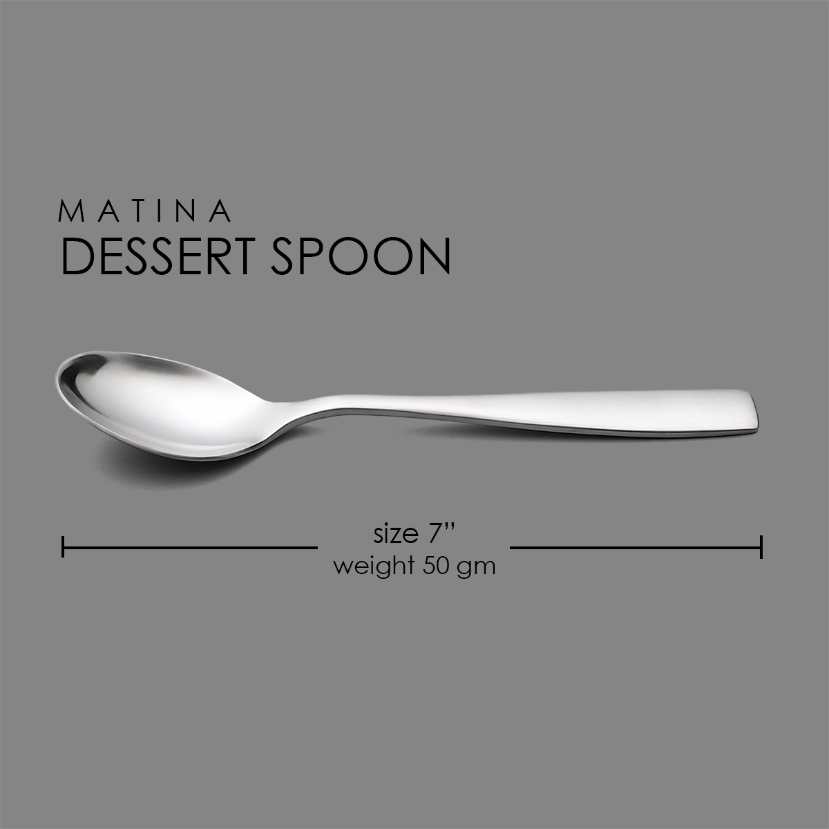 Matina Dessert Spoon (6 pieces)