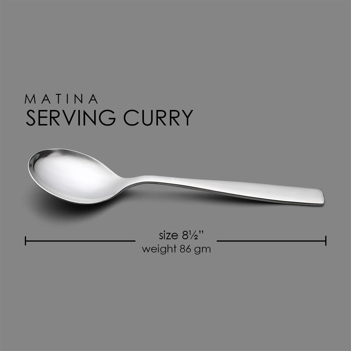 Matina Serving Curry Spoon (2 Pieces)
