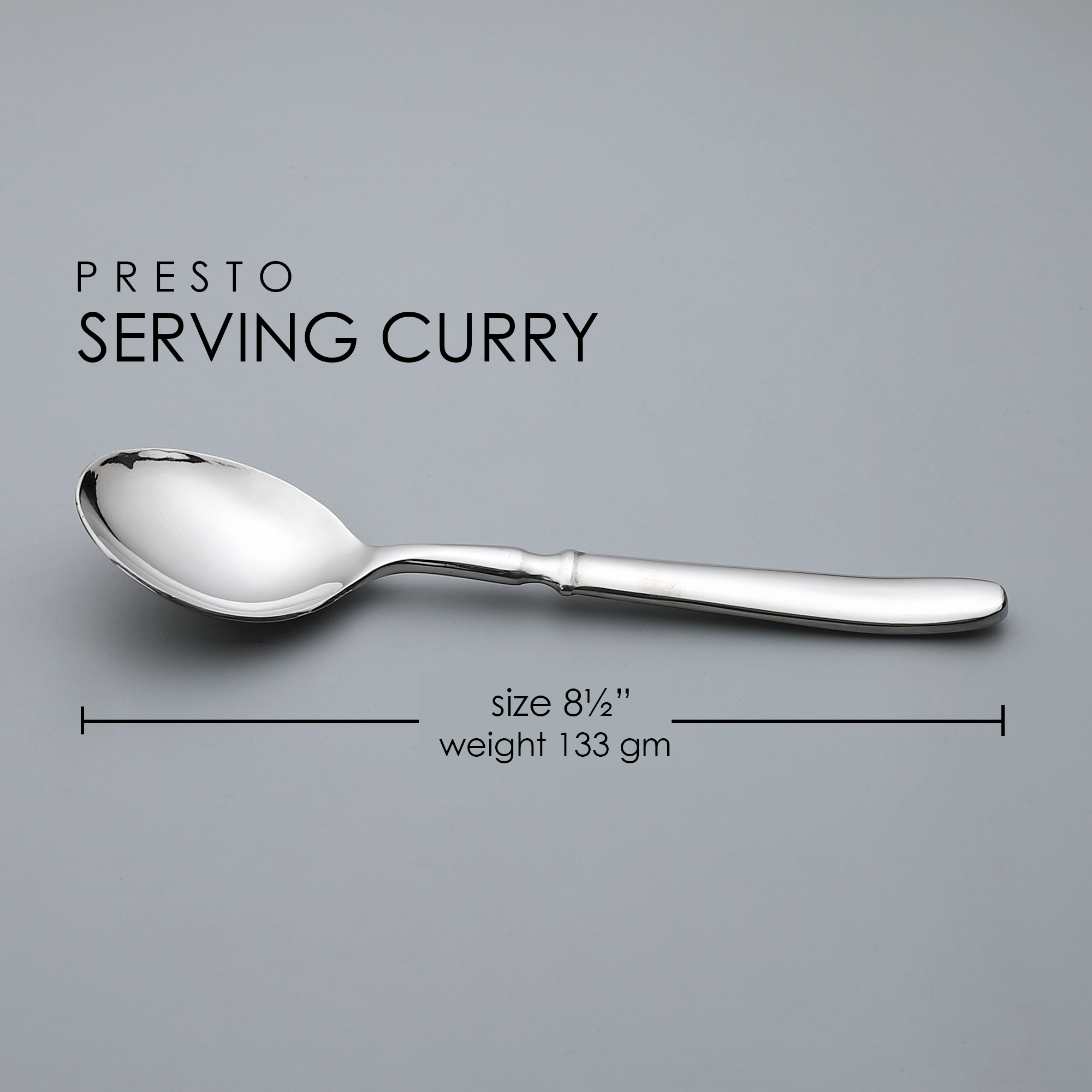 Presto Serving Curry Spoon (2 pieces)