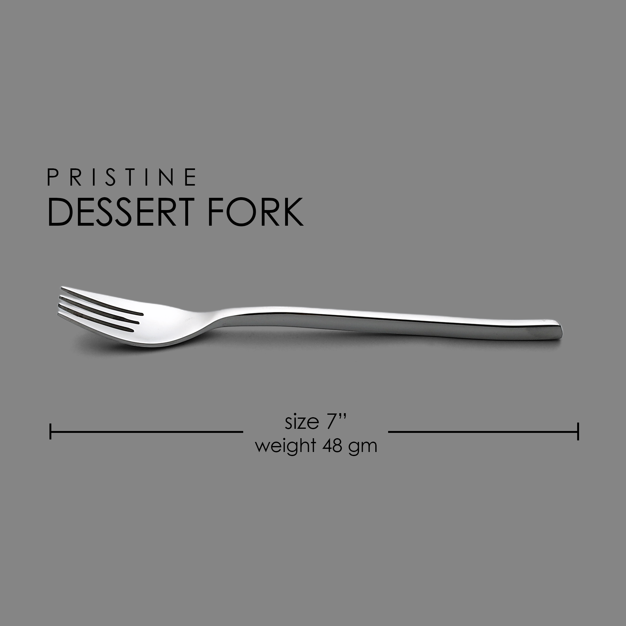 Pristine Dessert Fork (6 pieces)