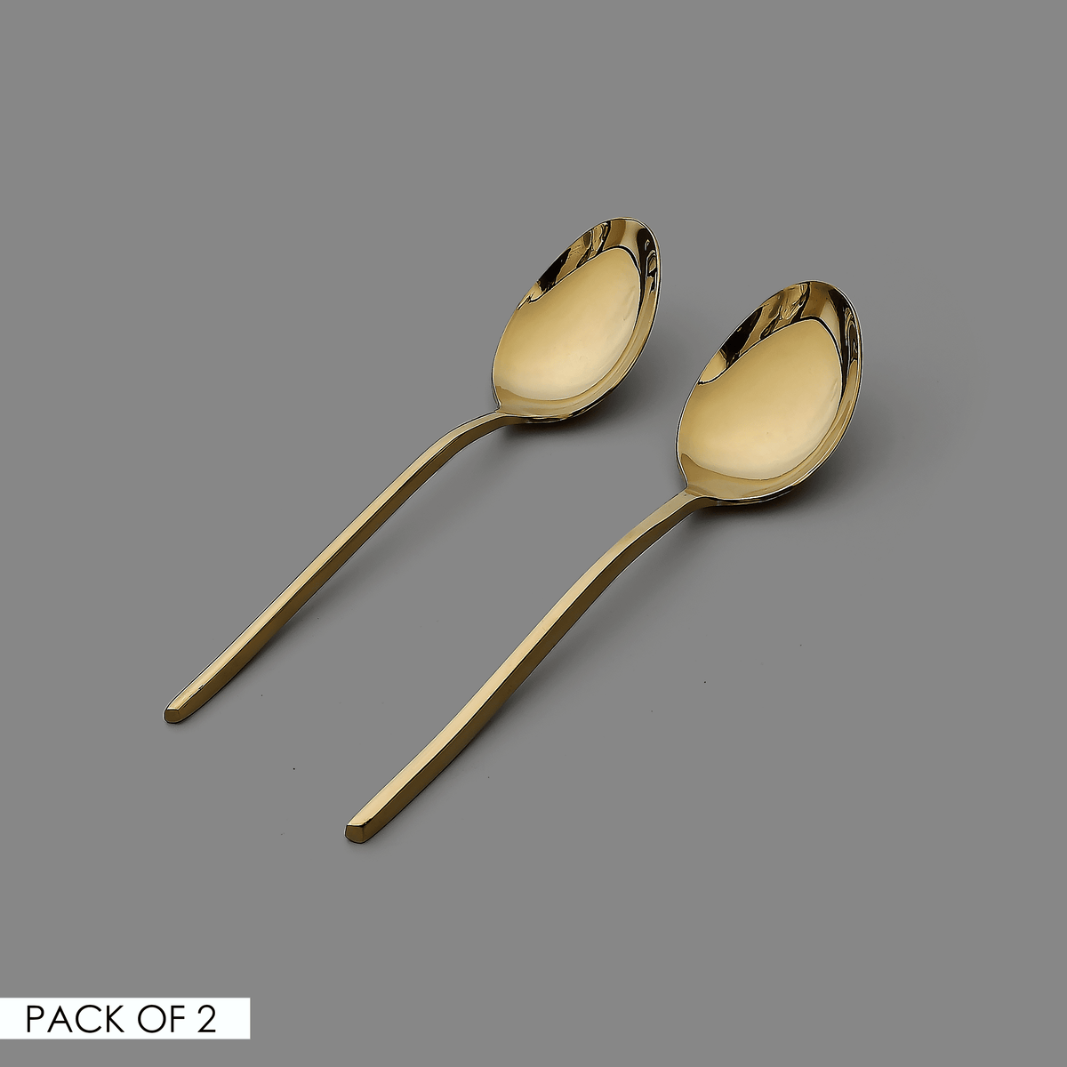 Pristine PVD Gold Serving Rice Spoon (2 pieces)