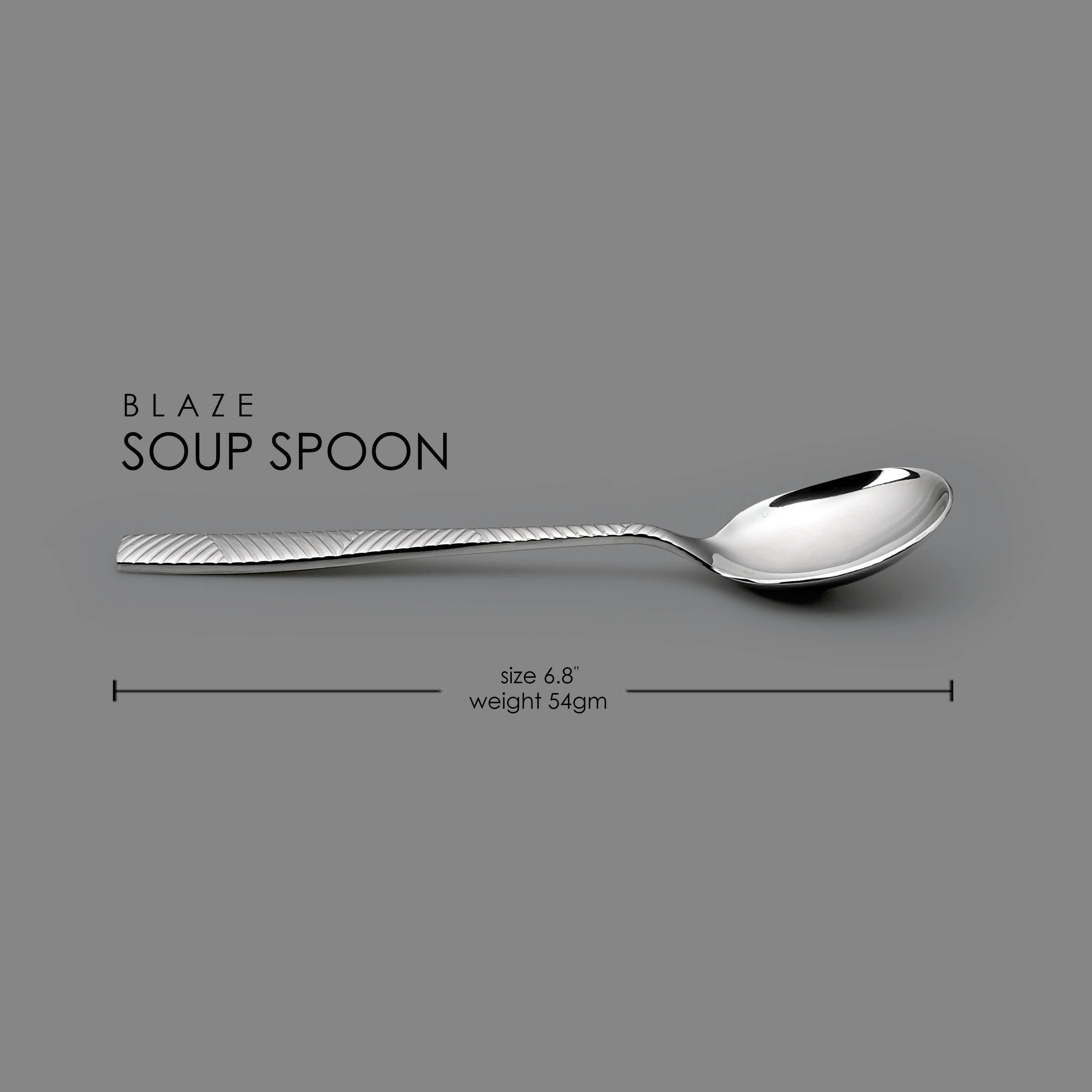 Blaze Soup Spoon (6 pieces)