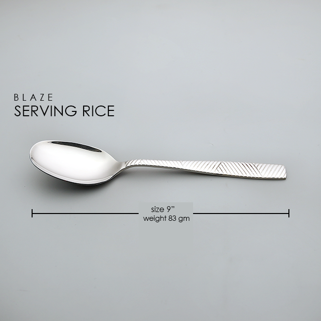 Blaze Serving Rice