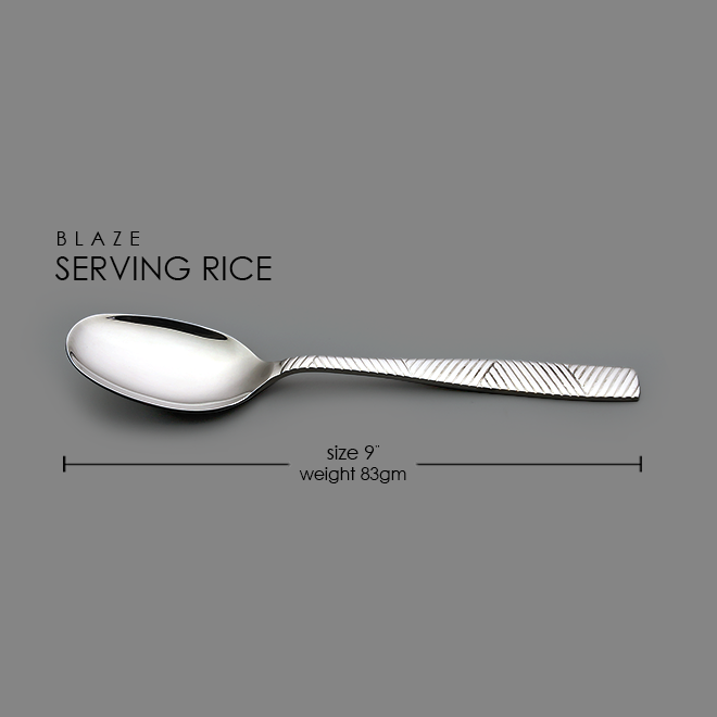Blaze Serving Rice Spoon (2 pieces)