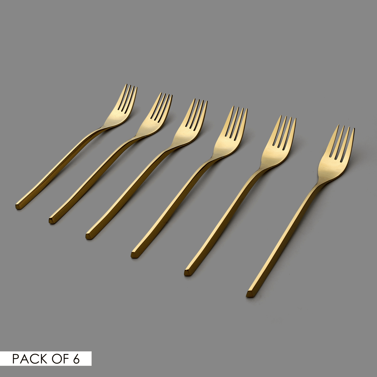 Pristine PVD Gold Table Fork (6 pieces)
