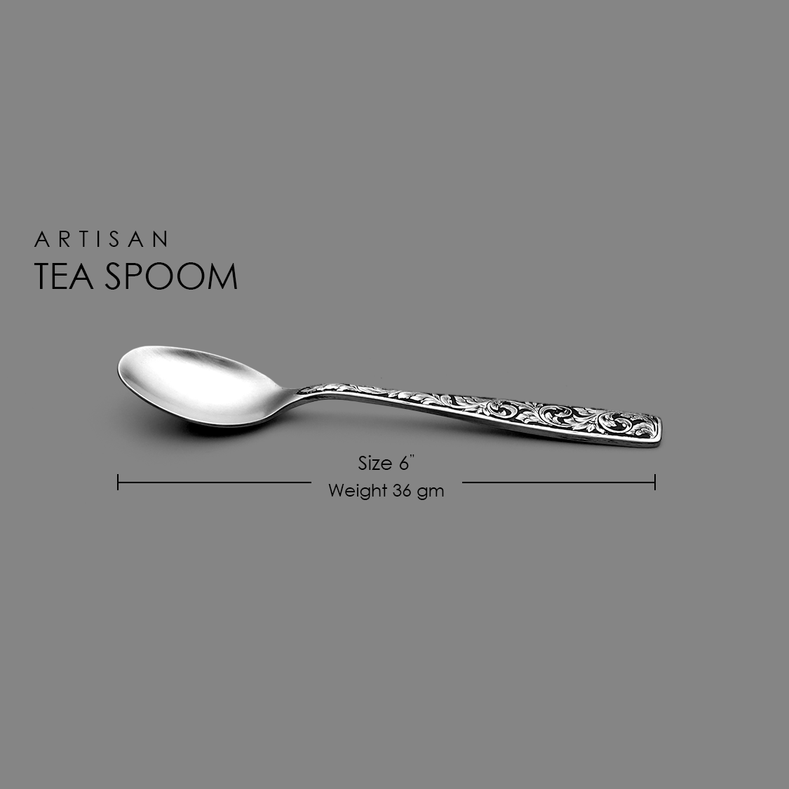 Artisan Tea Spoon (6 pieces)