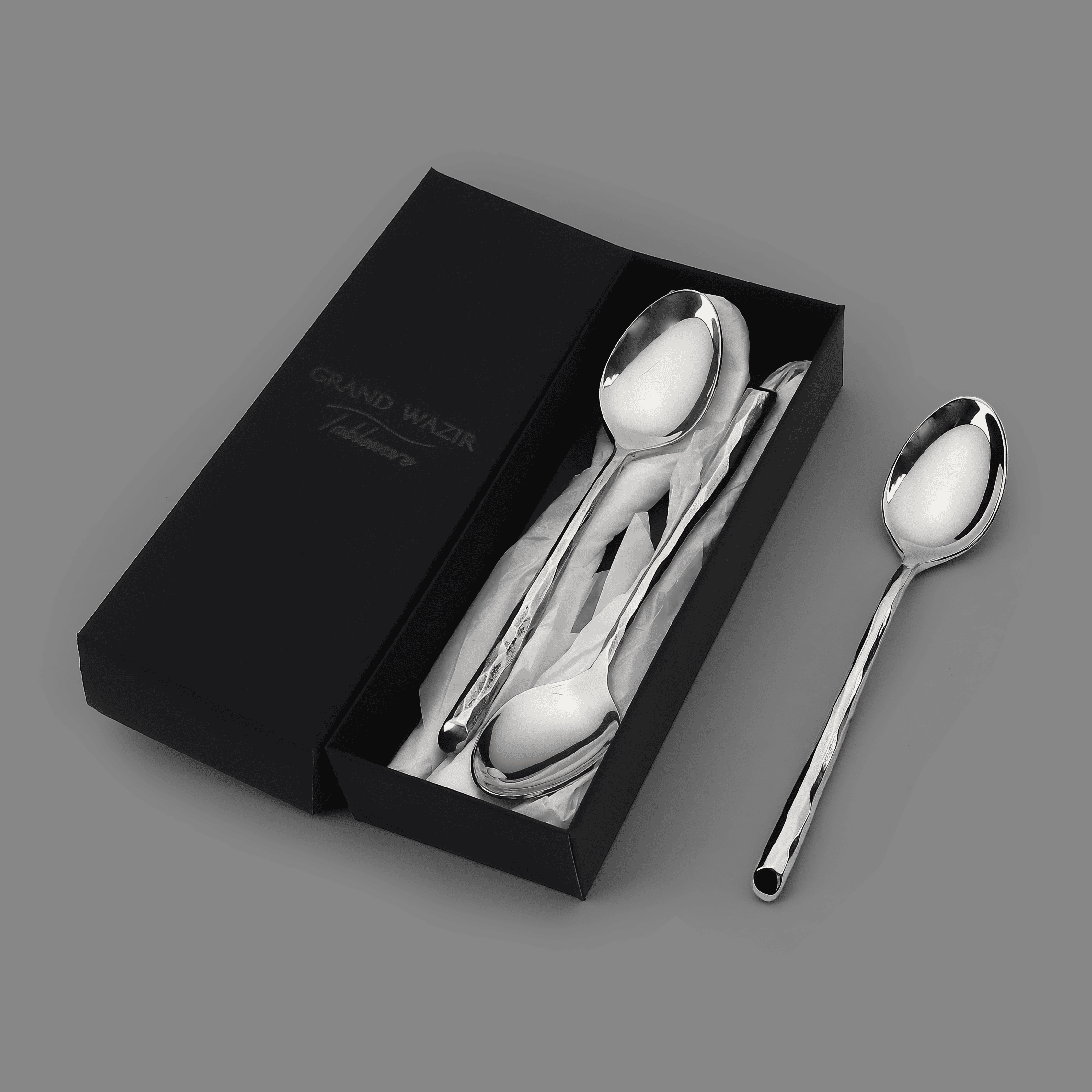 HUNER - BEYAZ DESSERT SPOON