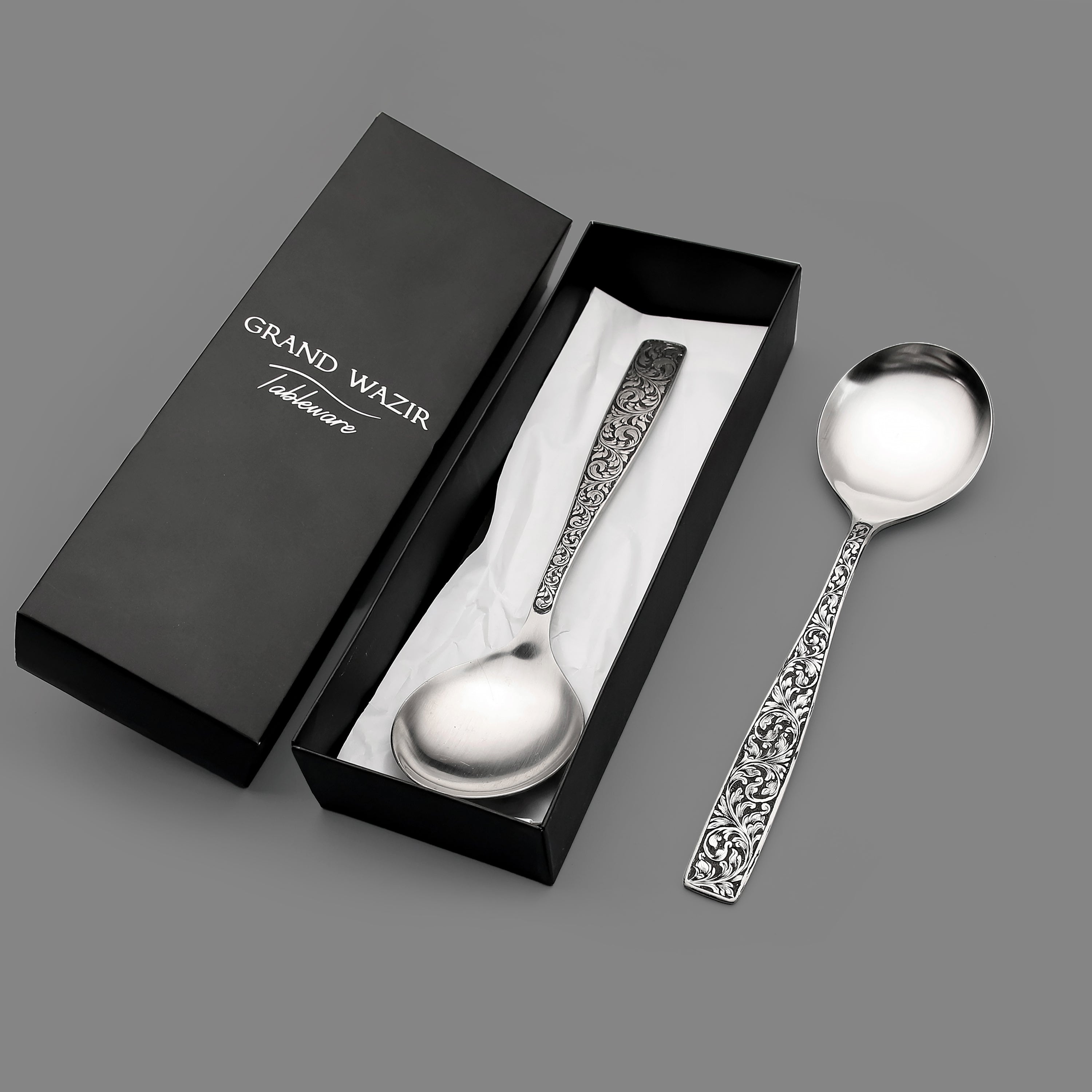 Artisan Serving Curry Spoon (2 pieces)