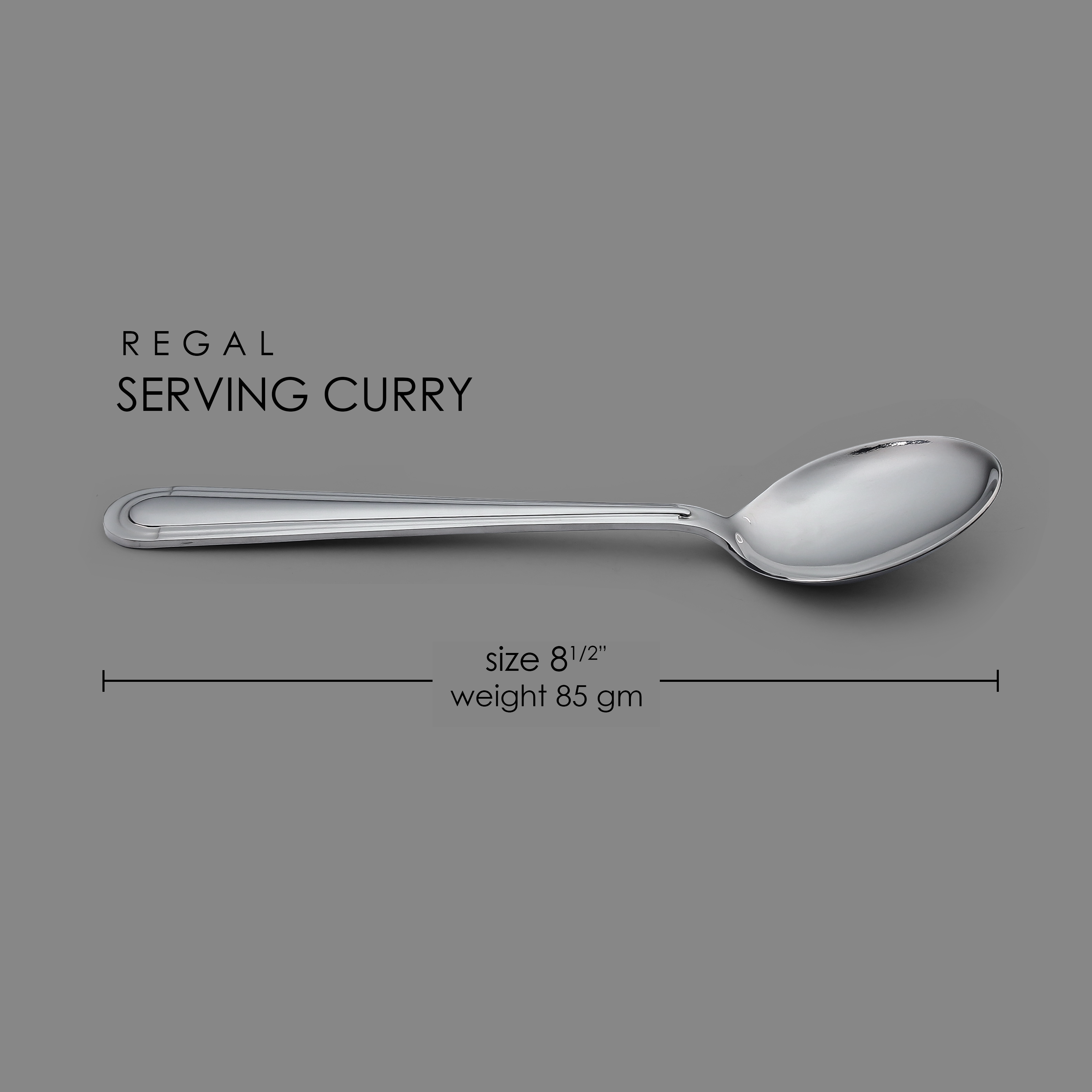 Regal Serving Curry Spoon (2 pieces)