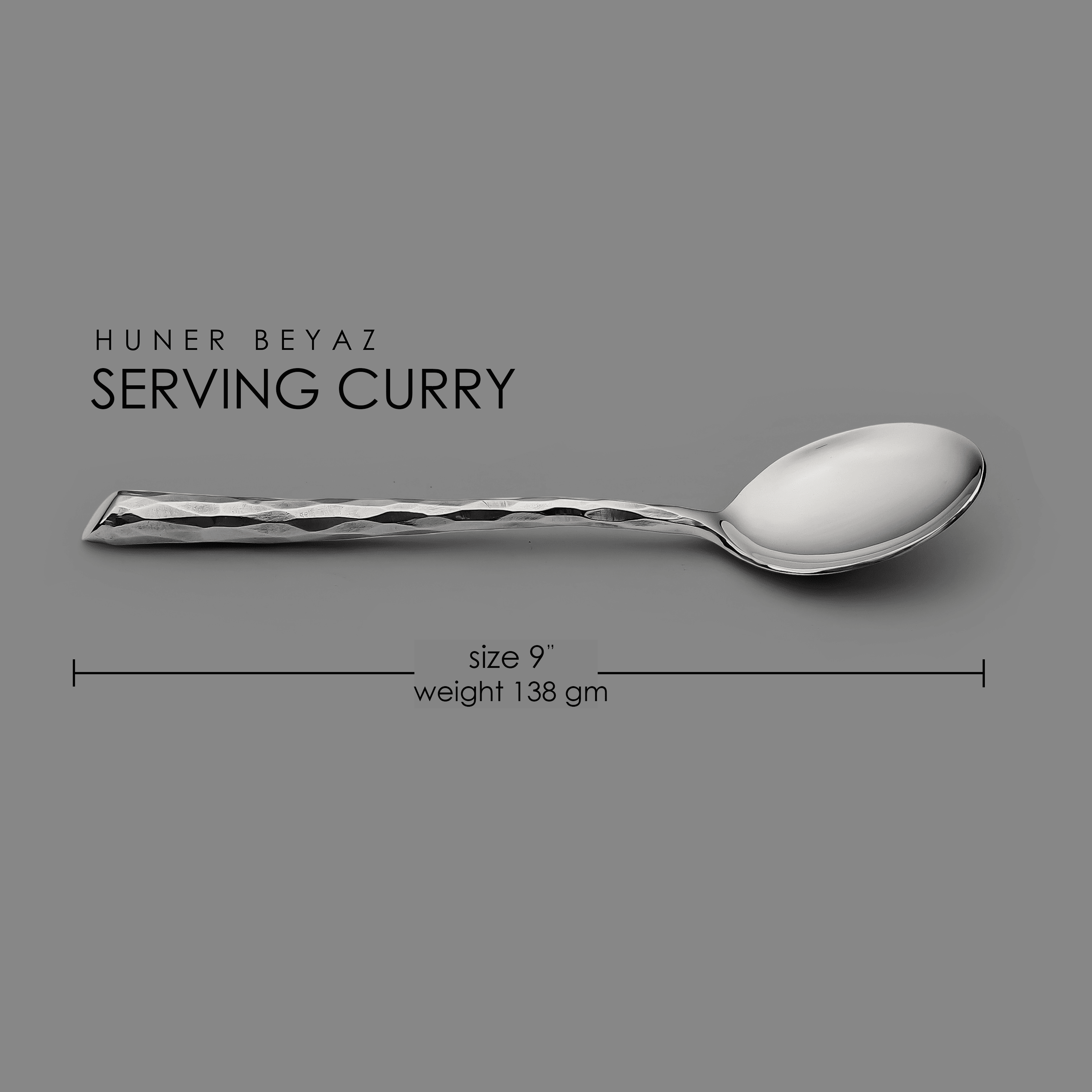 HUNER - BEYAZ SERVING CURRY (2 pieces)