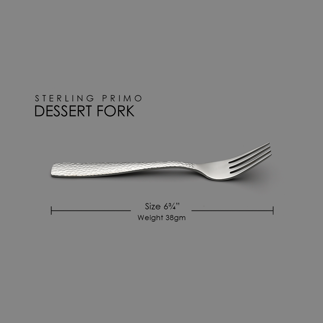Sterling Primo Dessert Fork (6 pieces)