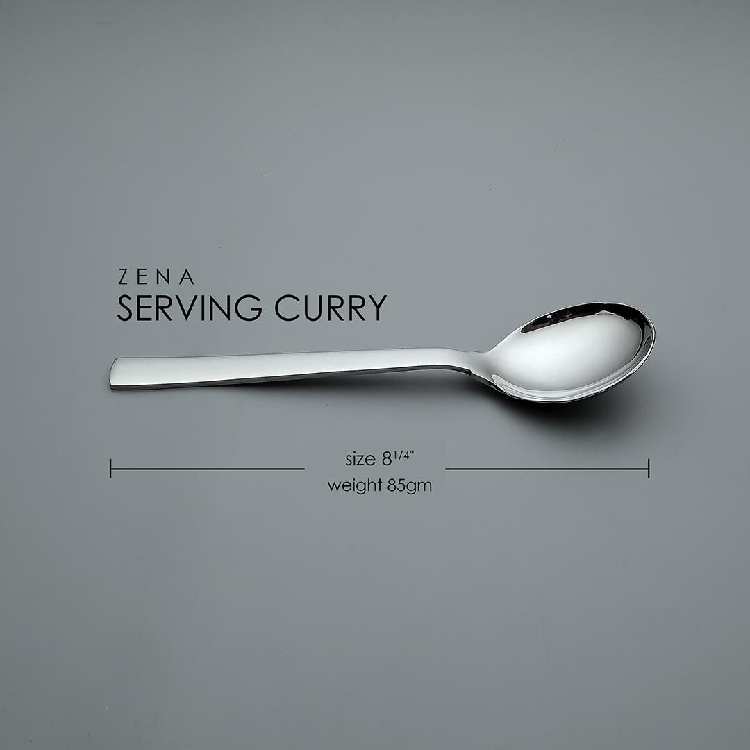 Zena Serving Curry Spoon (2 pieces)
