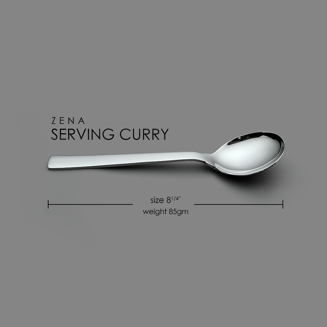 Zena Serving Curry Spoon (2 pieces)