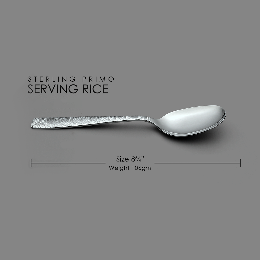 Sterling Primo Serving Rice Spoon (2 pieces)