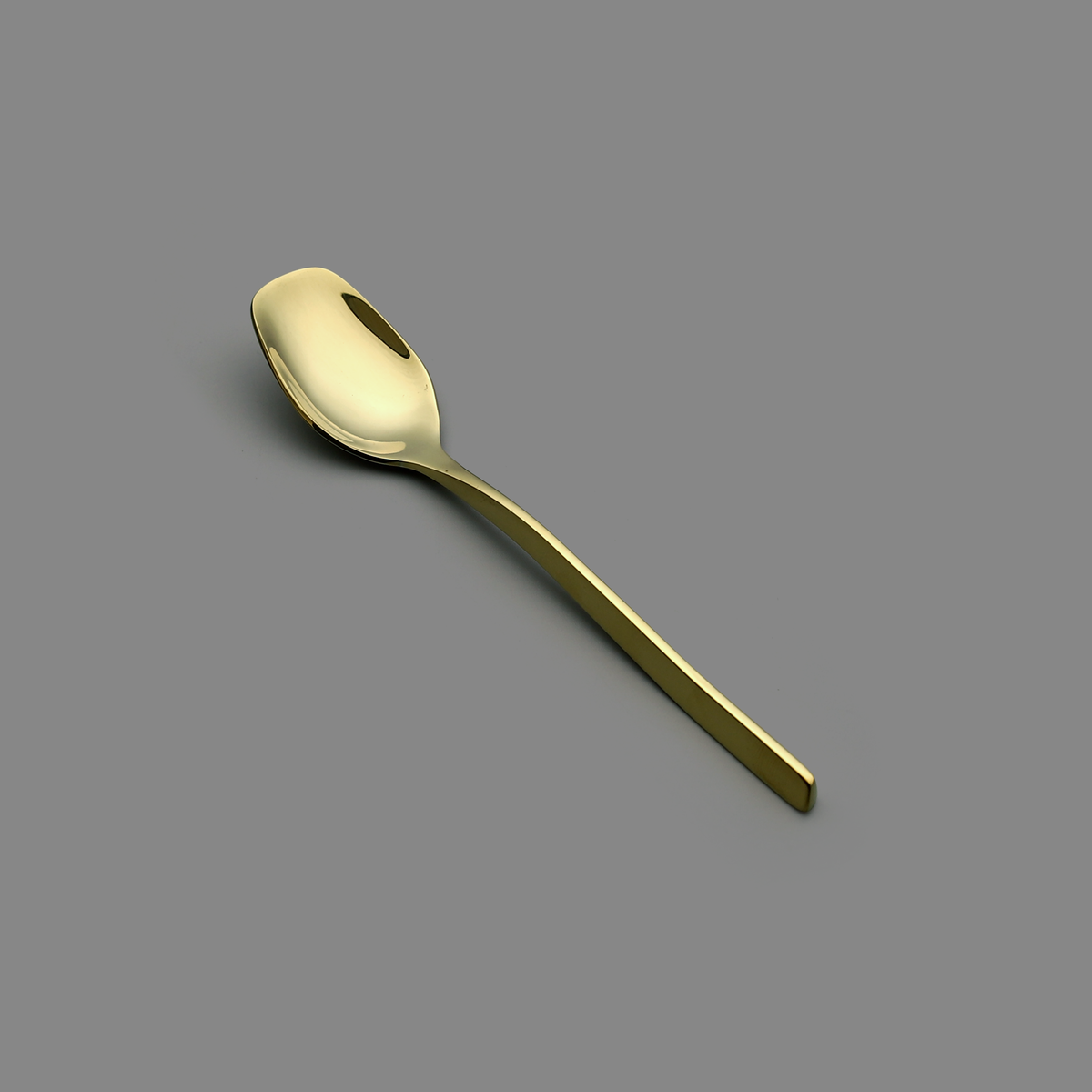 Pristine PVD Gold Dessert Spoon