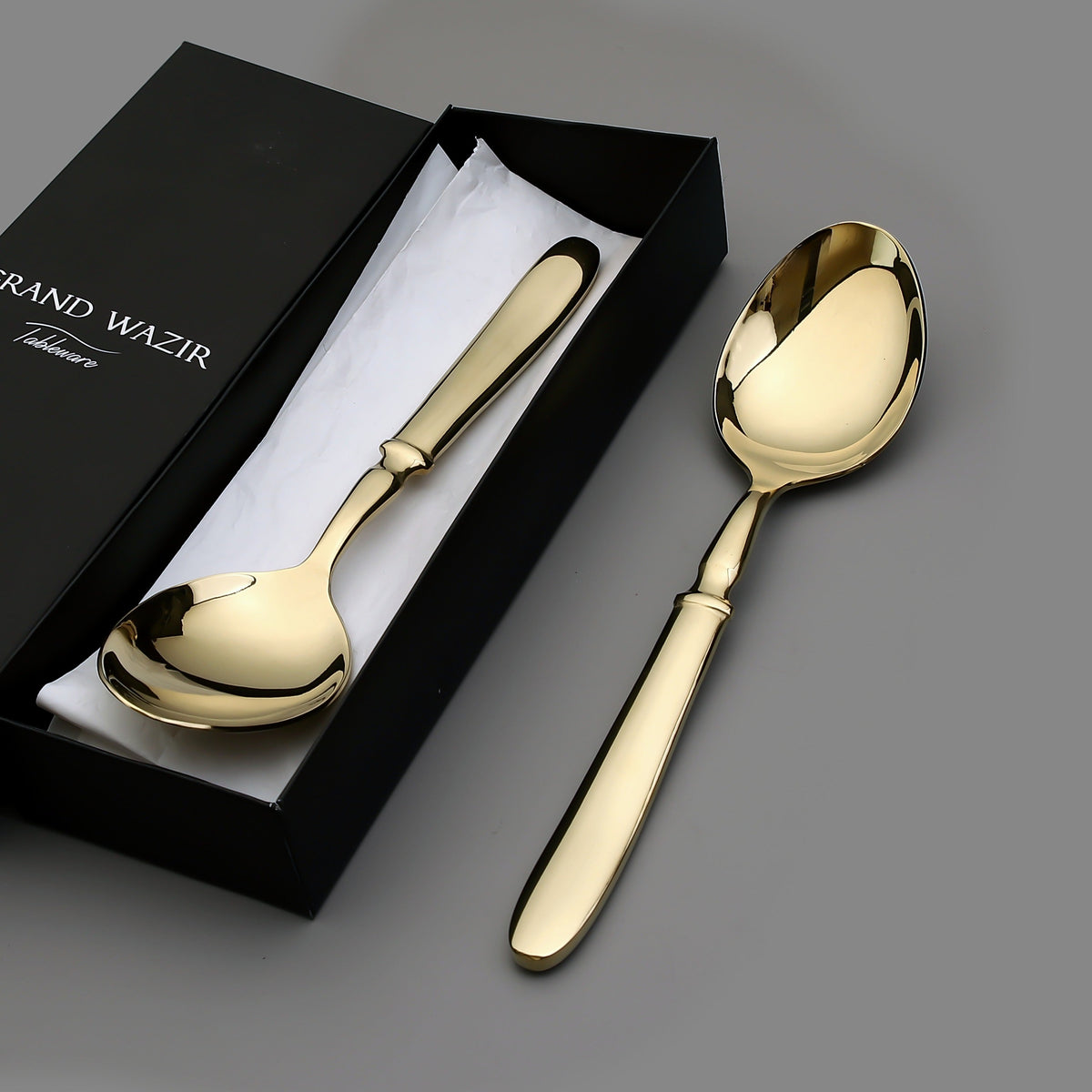 Presto PVD Gold Serving Rice Spoon