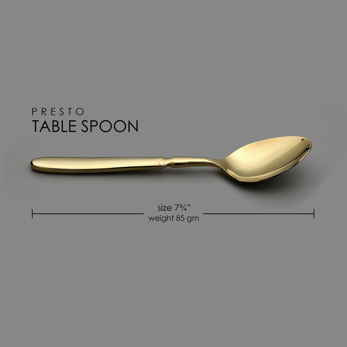 Presto PVD Gold Table Spoon