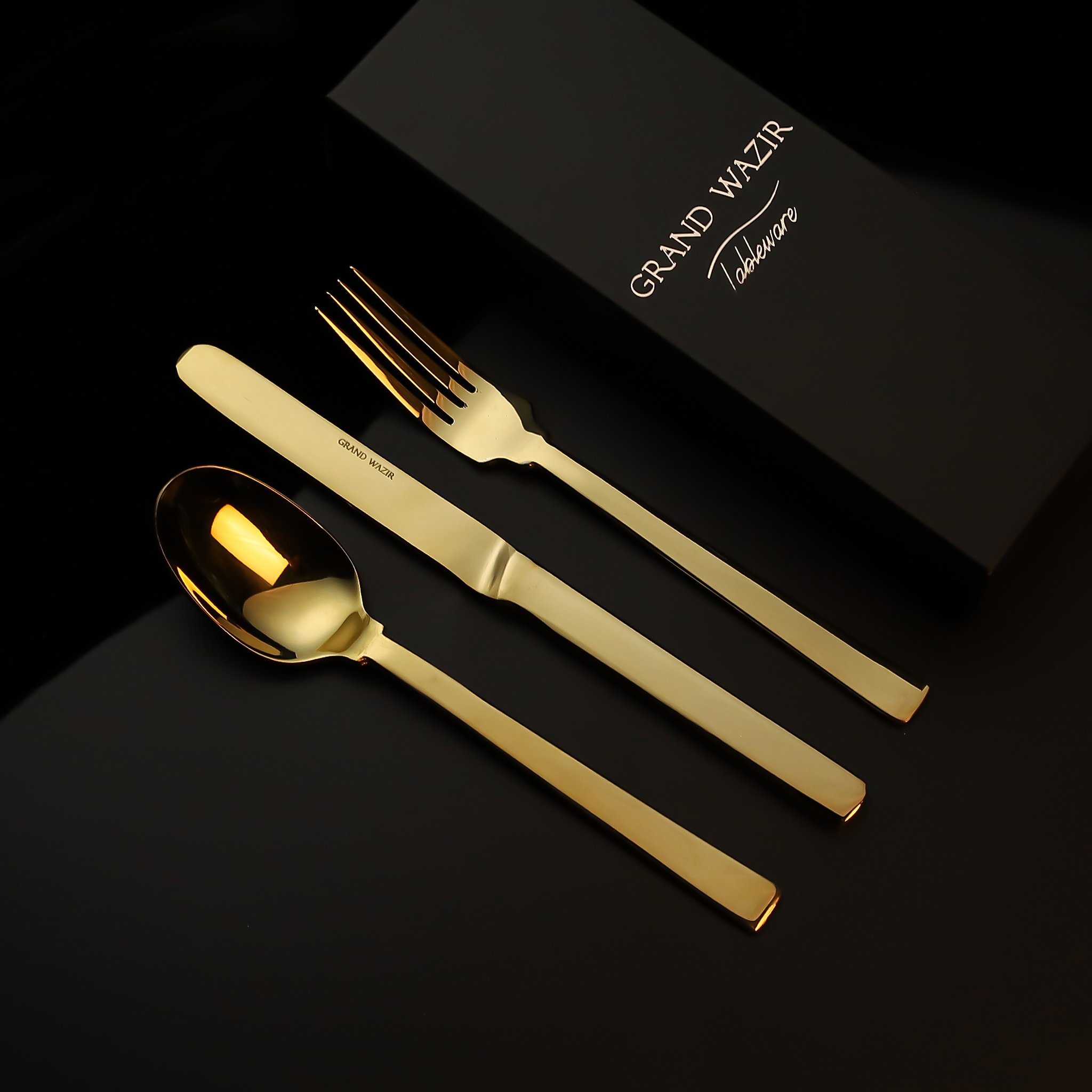 Zena Gold 12 Persons Serving Set