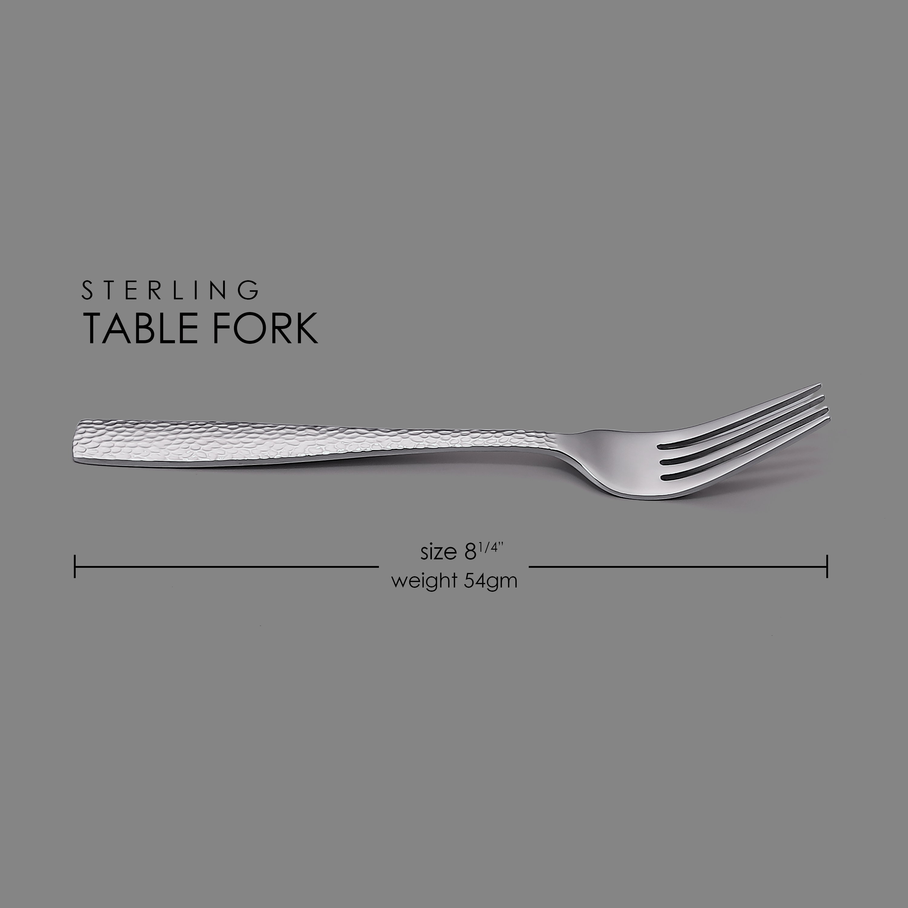 Sterling Table Fork (6 pieces)