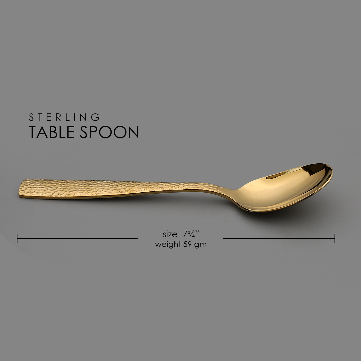 Sterling PVD Gold Table Spoon (6 pieces)