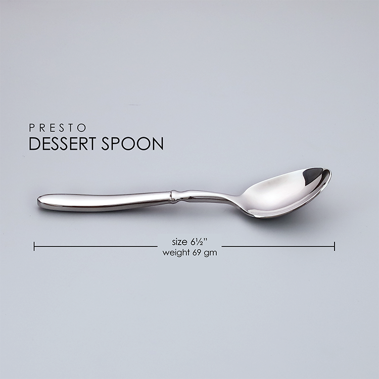 Presto Dessert Spoon (6 pieces)