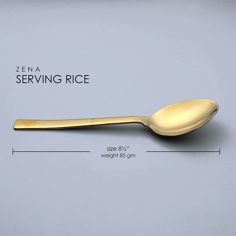 Zena Serving Rice Spoon (2 pieces)