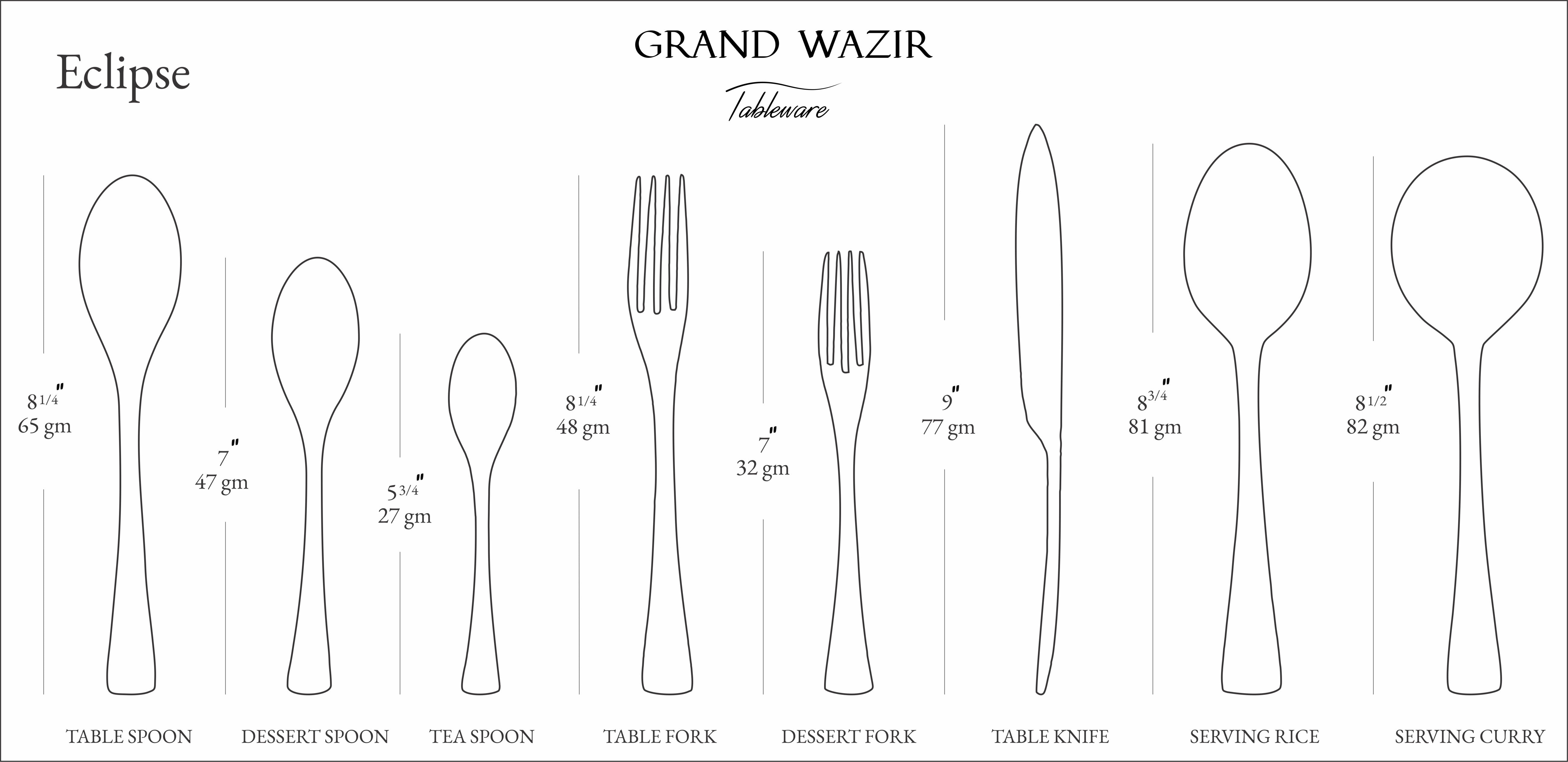 Eclipse 8 Persons Serving Set