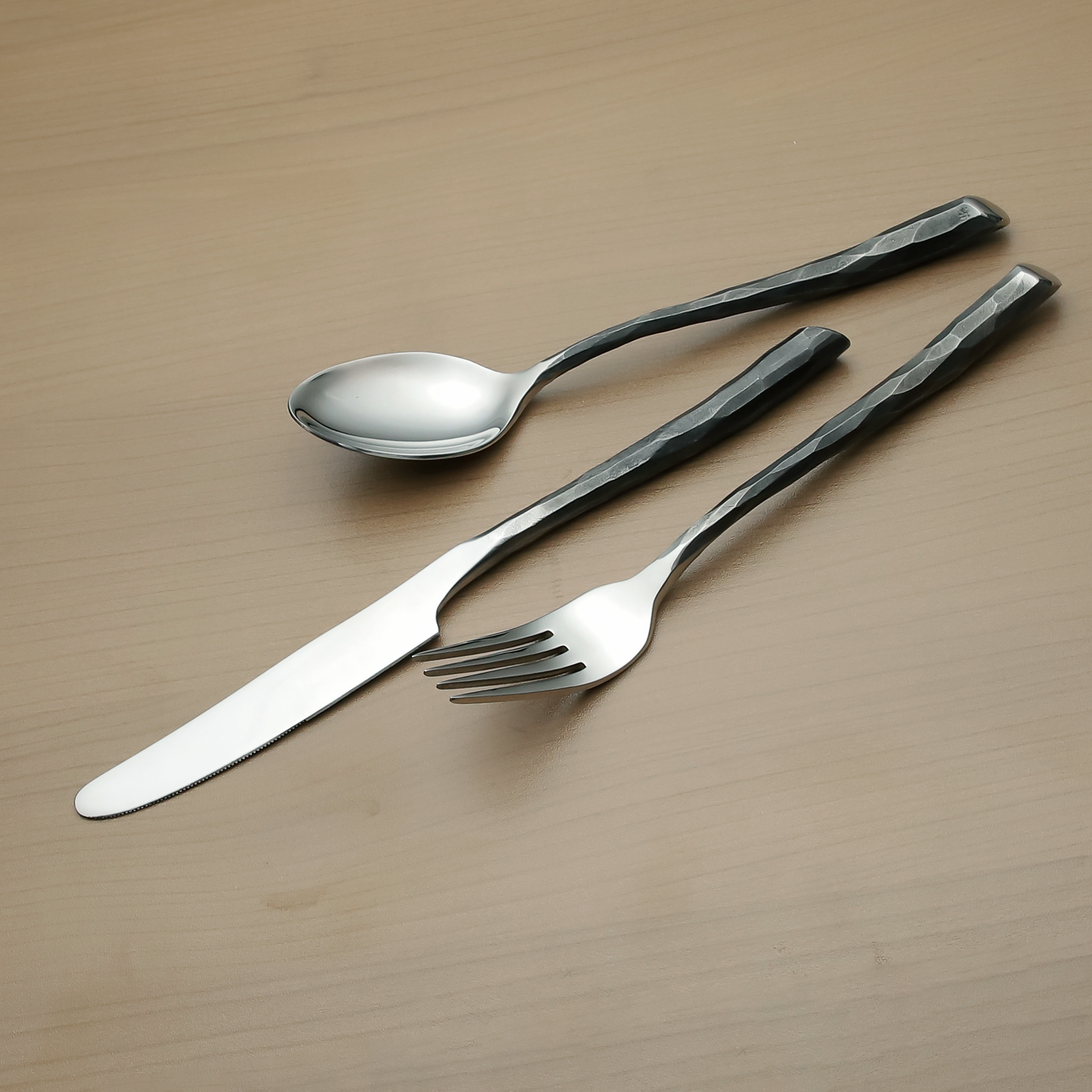 HUNER - SIYAH 8 PERSONS SERVING SET