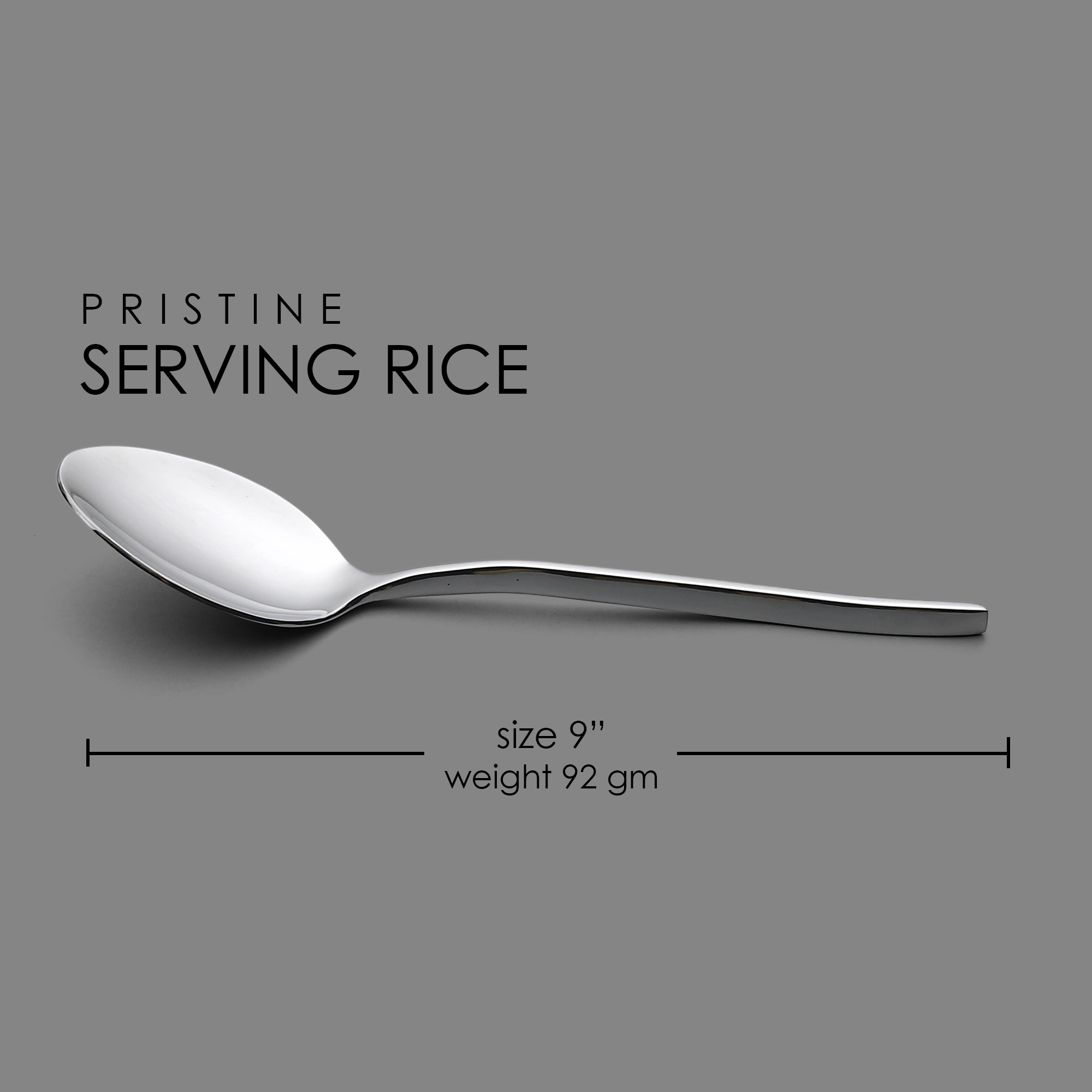 Pristine Serving Rice Spoon (2 pieces)