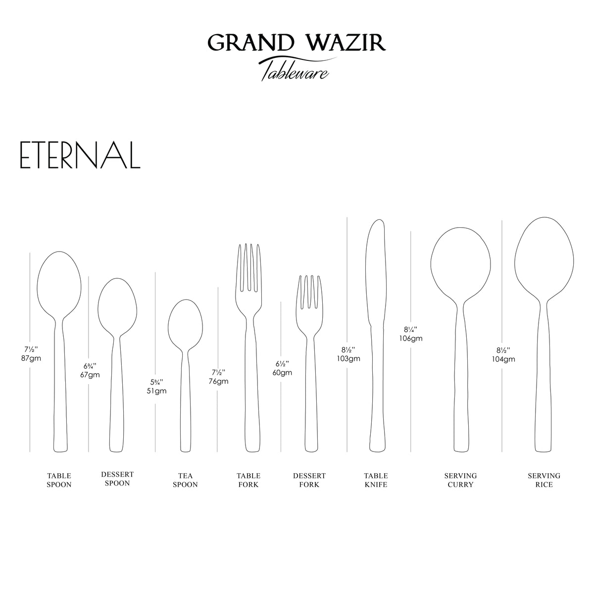 Eternal 4 Persons Serving Set