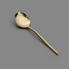 Pristine PVD Gold Serving Curry Spoon