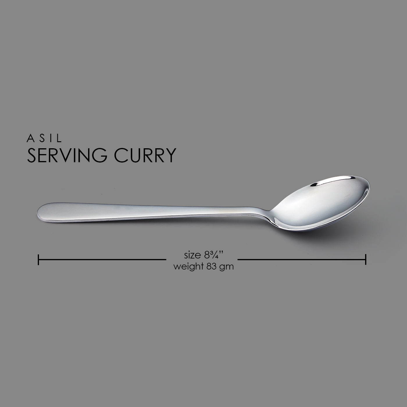 Asil Serving Curry Spoon (2 pieces)