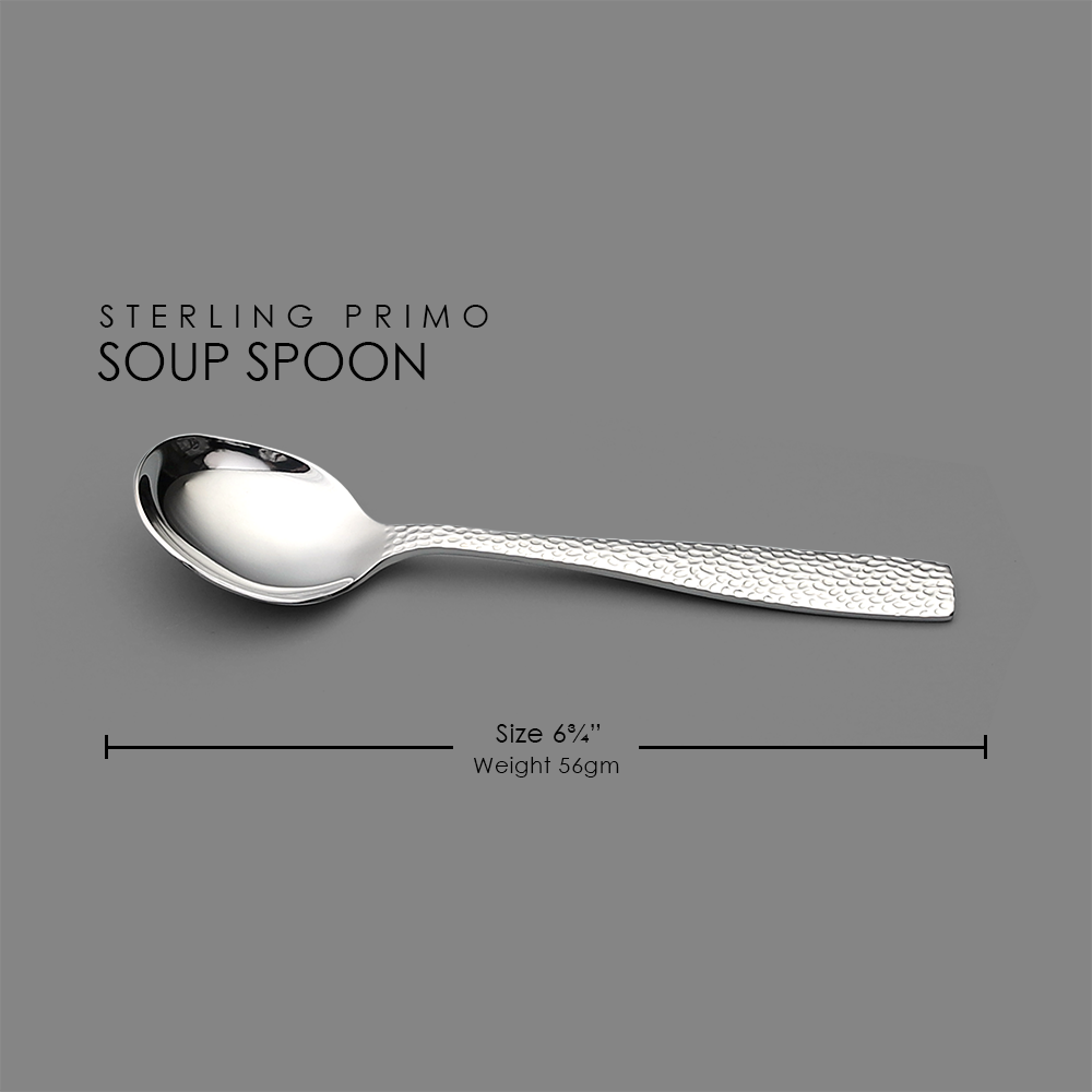 Sterling Primo Soup Spoon (6 pieces)