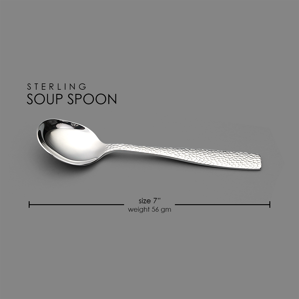 Sterling Soup Spoon (6 pieces)