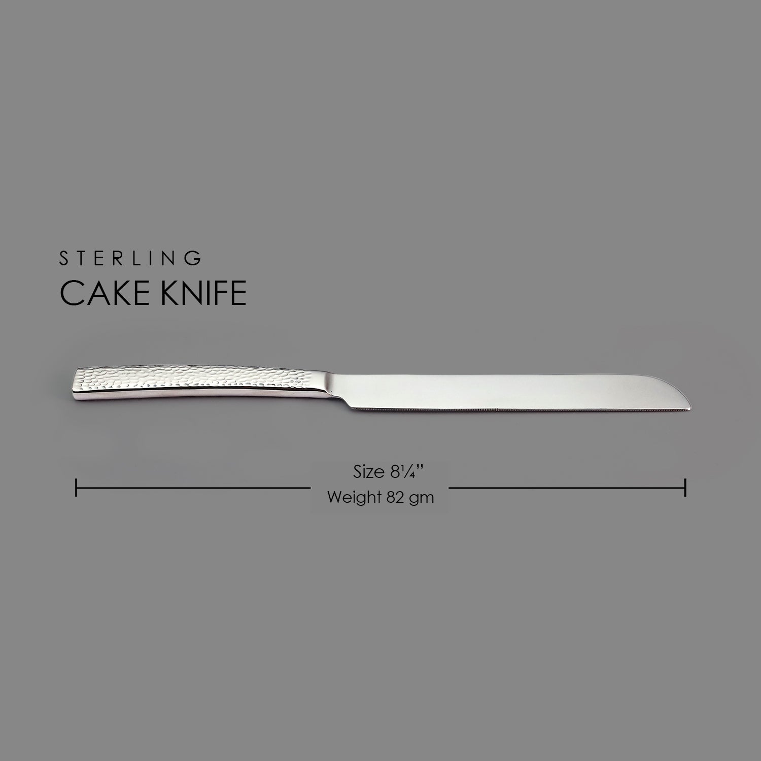 Sterling Cake Knife (2 pieces)