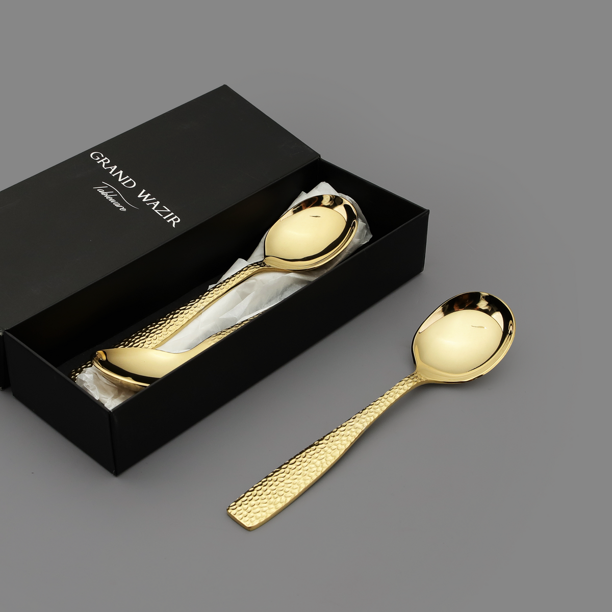 Sterling PVD Gold Soup Spoon (6 pieces)