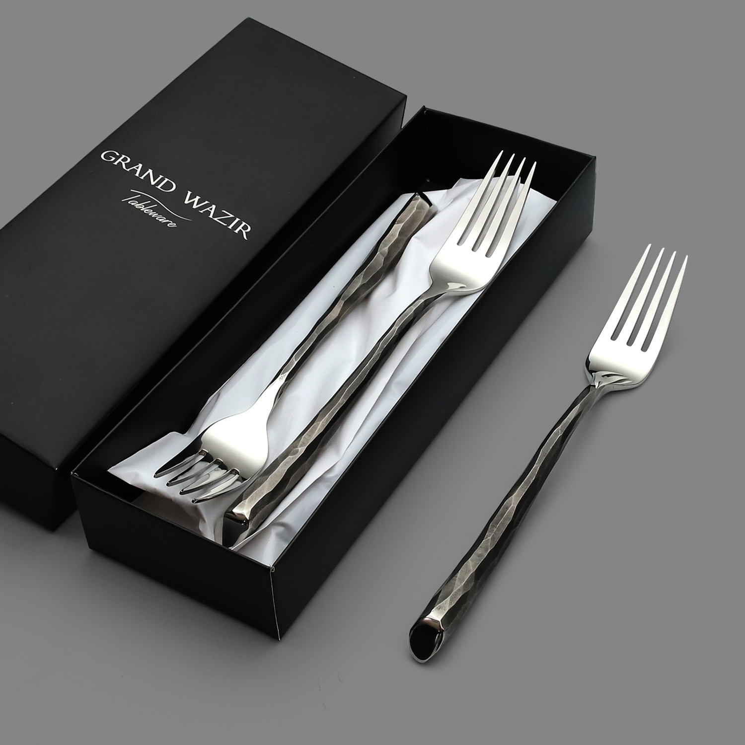 Huner - Siyah Table Knife (6 pieces)