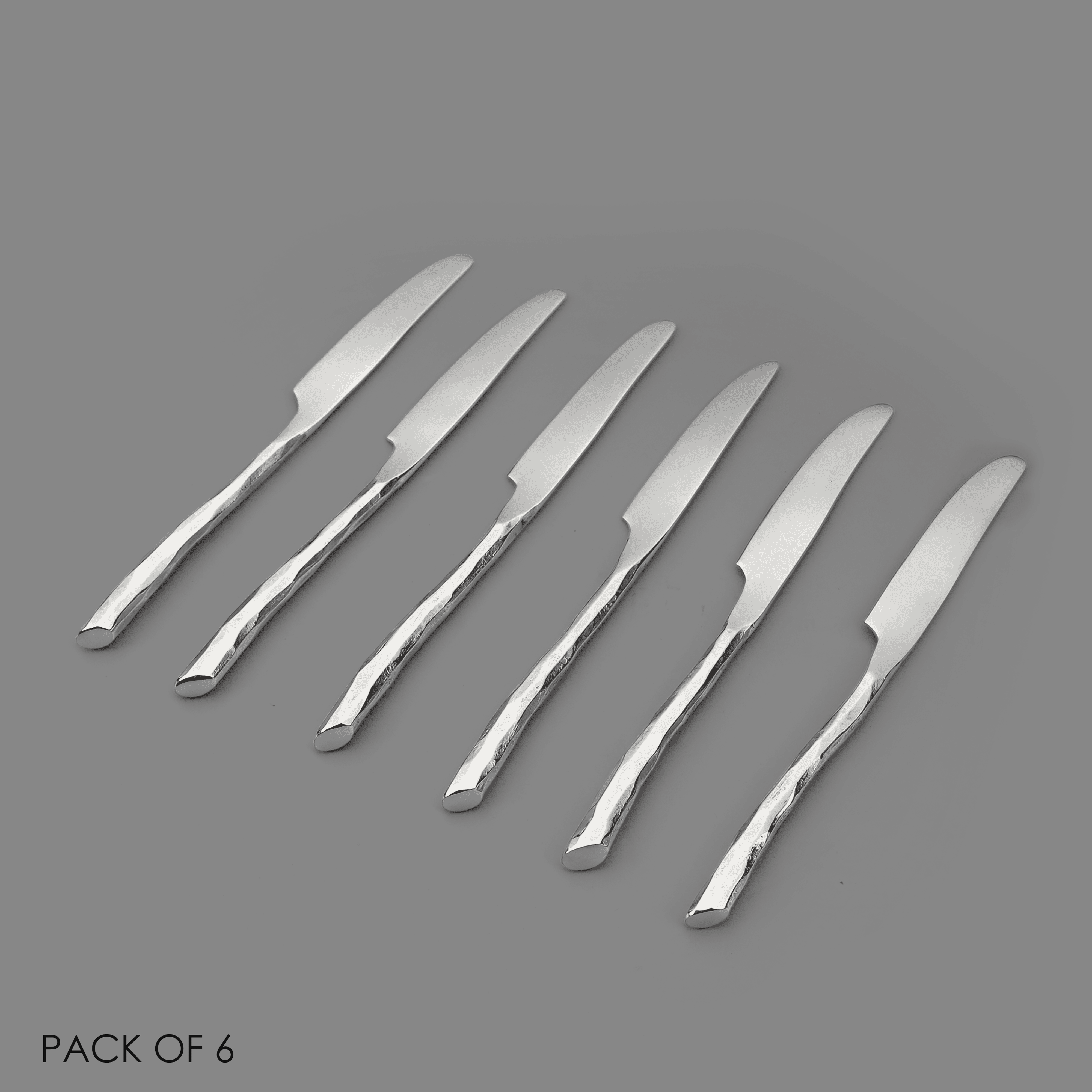 HUNER - BEYAZ TABLE KNIFE (6 pieces)