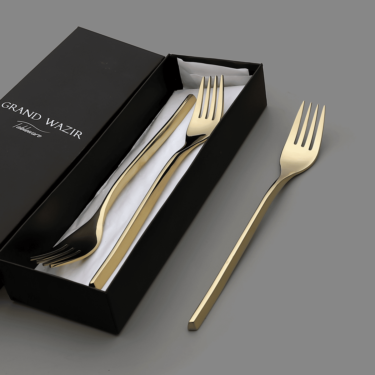 Pristine PVD Gold Table Fork (6 pieces)