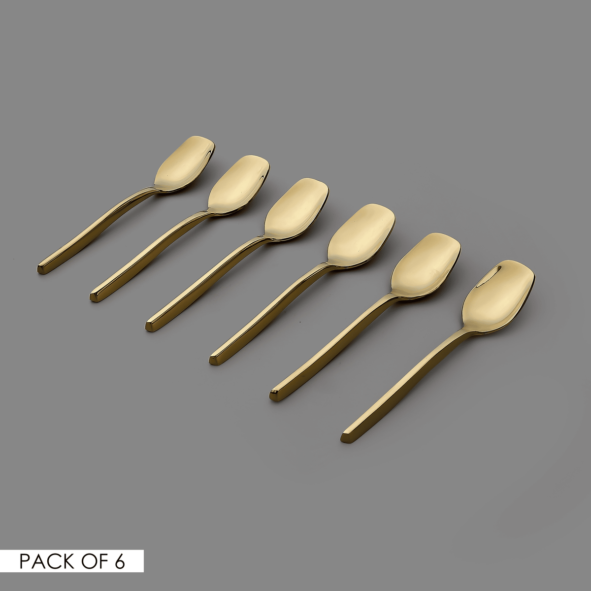 Pristine PVD Gold Tea Spoon (6 pieces)