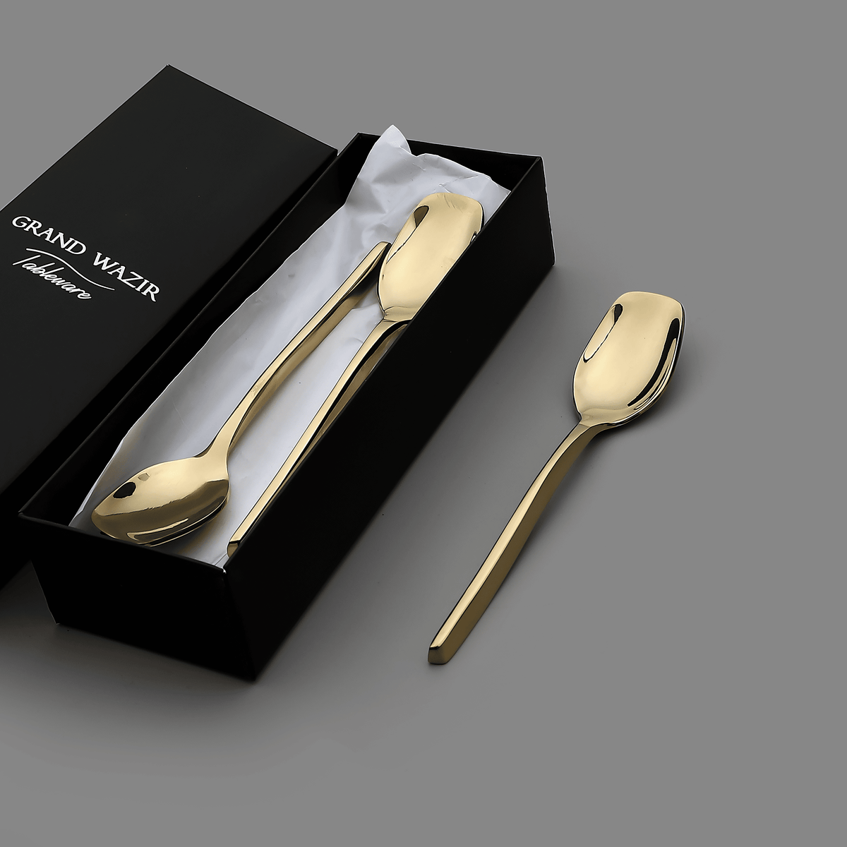Pristine PVD Gold Tea Spoon (6 pieces)