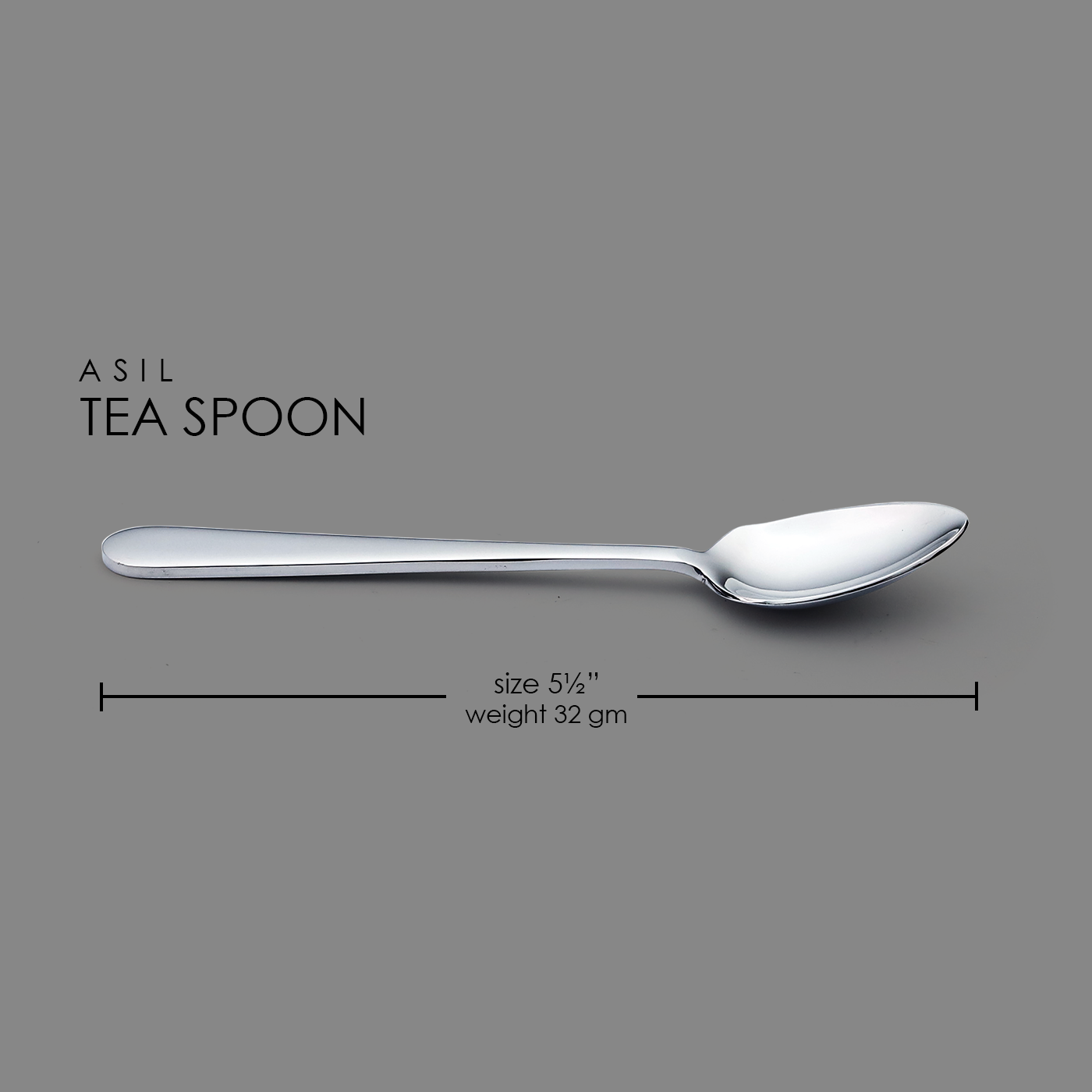 Asil Tea Spoon (6 pieces)