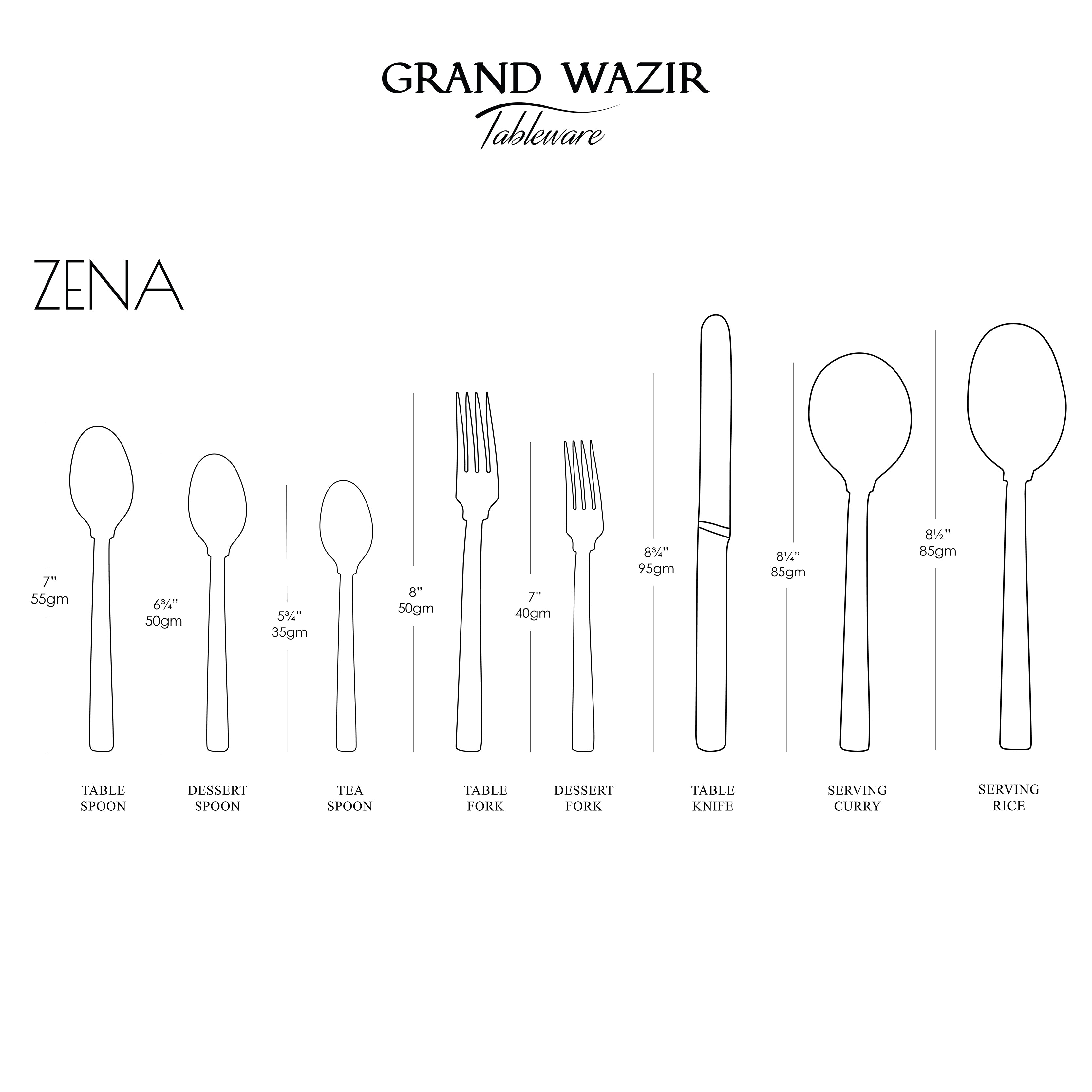 Zena 4 Persons Serving Set