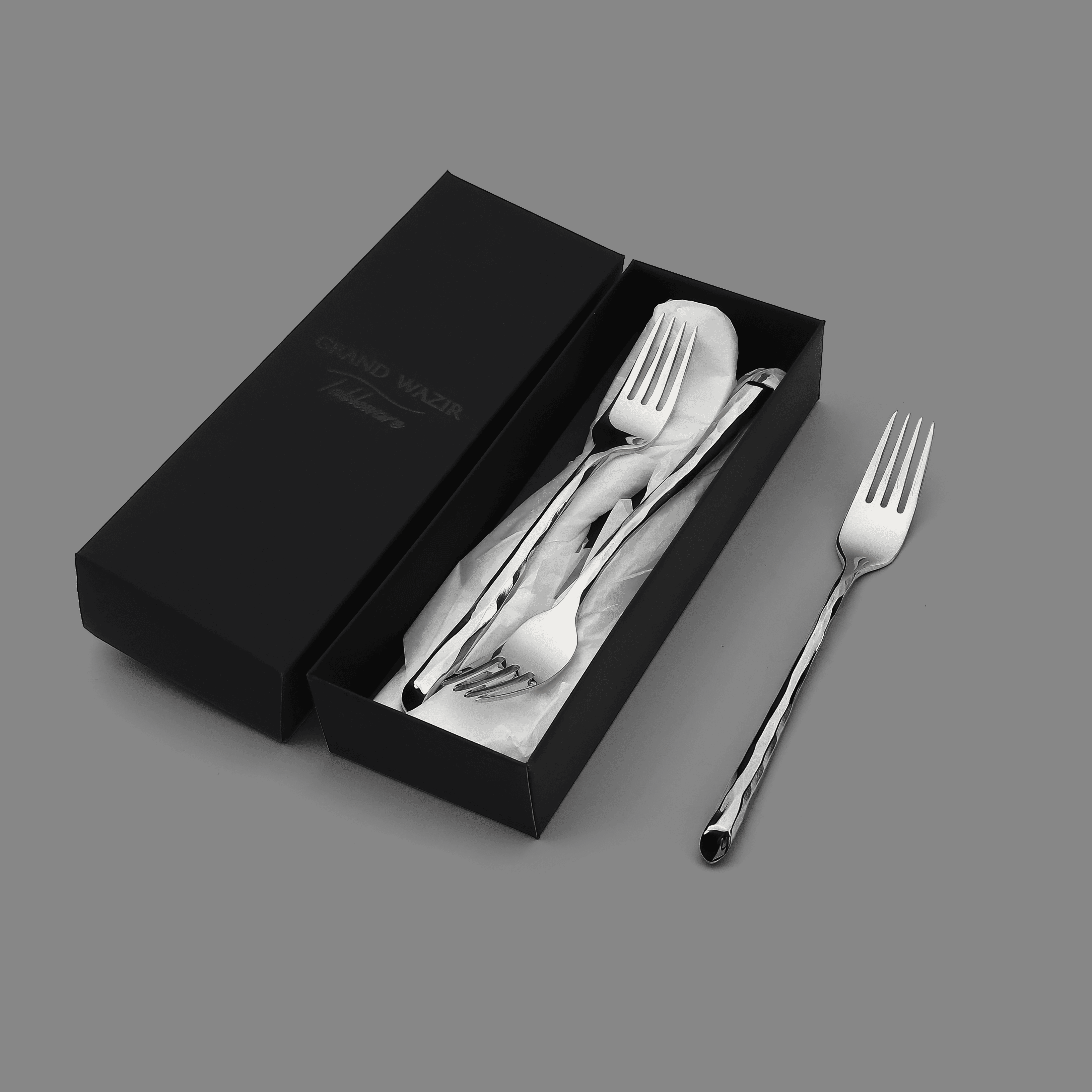 HUNER - BEYAZ DESSERT FORK