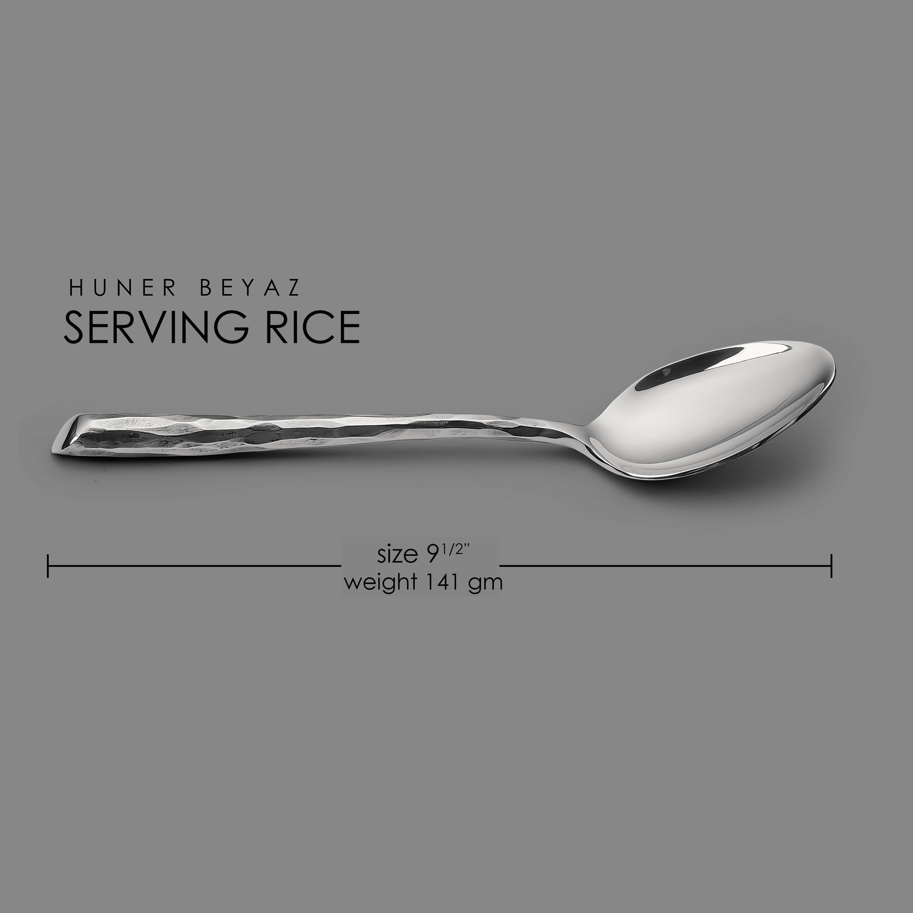 HUNER - BEYAZ SERVING RICE (2 pieces)