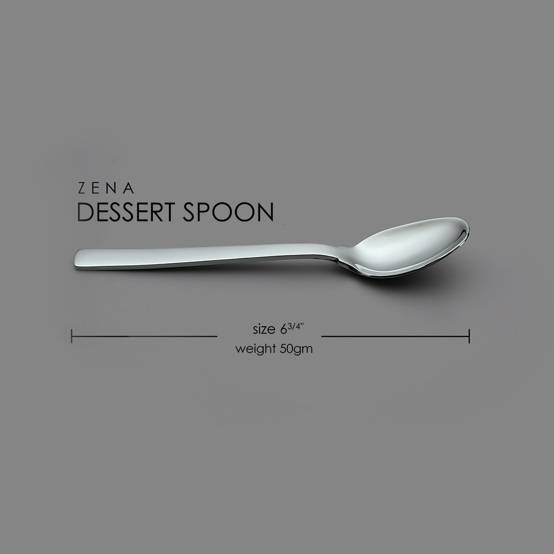 Zena Dessert Spoon (6 pieces)